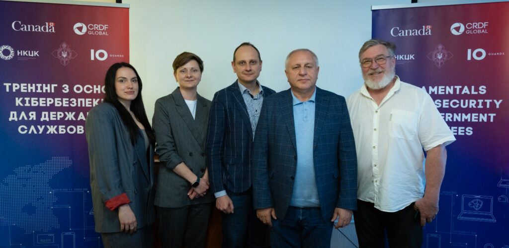 CRDF Global Delivers Targeted Cyber Hygiene Training for Ukrainian Government Employees
