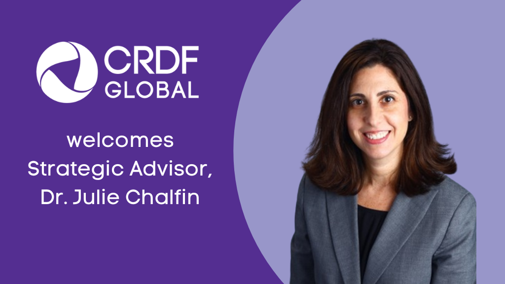 CRDF Global Welcomes Dr. Julie Chalfin as Strategic Advisor
