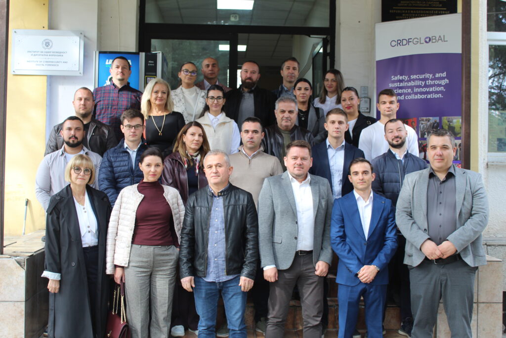 CRDF Global Hosts Executive Cyber Awareness and Digital Protection Training in North Macedonia