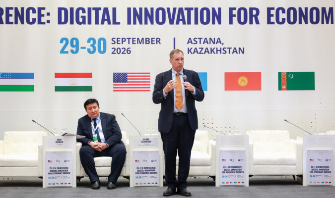 Speakers on Stage
